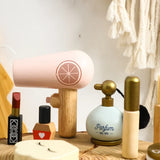 Wooden Baby Toys Simulation Cosmetics Set Pretend Makeup Toys Girls Playing House Game Children Early Education Montessori Toys