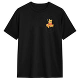 Winnie The Pooh Hunny In My Pocket T-Shirt Summer T Shirts 100 Cotton Harajuku Tee Shirt For Men's Short Sleeve Casual Clothing