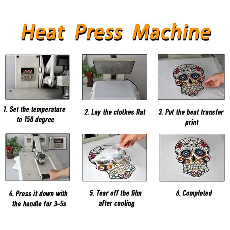 Halloween Winnie the Pooh Heat Transfer Prints for Clothes Ironing Stickers Thermal Decals on Tshirts