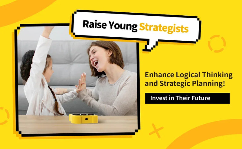 Portable Tic Tac Toe Game Console - Handheld Electronic Puzzle for All Ages, Travel Toys with Memory Training & Montessori Gifts