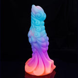 Silicone Realistic Dildo Luminous Monster Dildo Deep Anal Plug Explore Prostate Massage Anal Dildo Butt Plug Anal Toys Sexshop