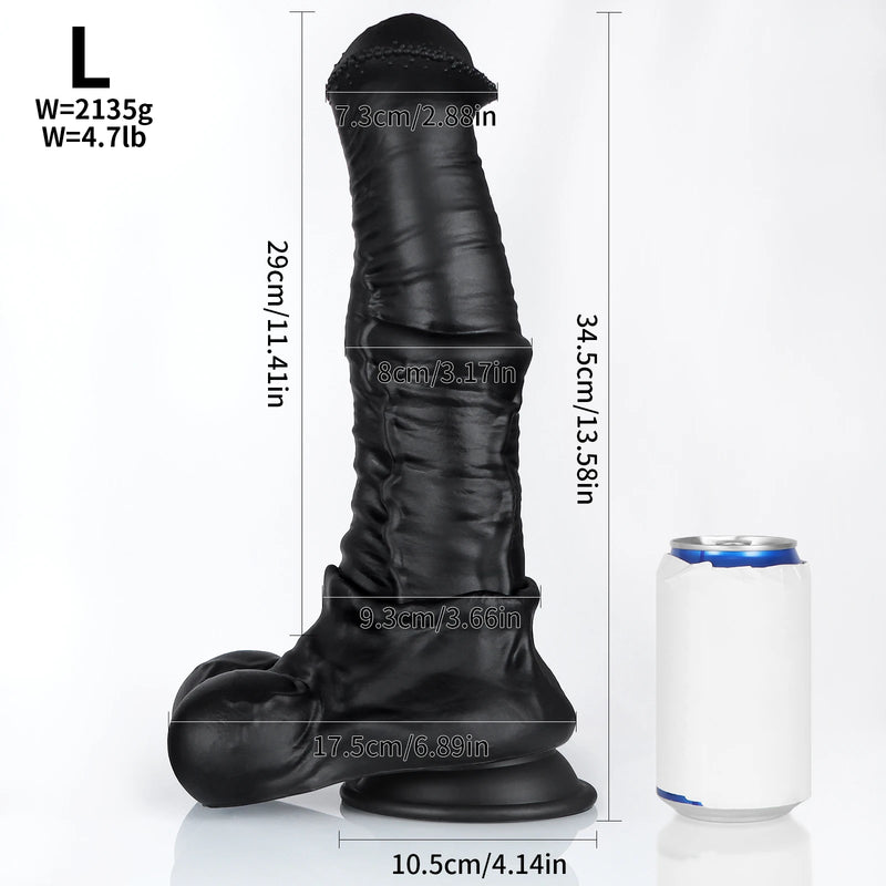 Big Silicone Soft Dog Horse Dildo Xxl Dildo Women Vaginal Giant Large Dildo Dragon Dildos Realista Big Dick Alien Dildo Animal