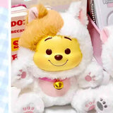 Winnie The Pooh Naughty Party Blind Box Desktop Collectible Plush Pendant Mystery Doll Toy for Girls Birthday Decoration Gift