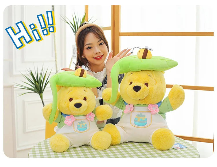 30/35cm Winnie Pooh Doll Cute Large Plush Toy Hug Bear Cloth Stuffed Animal Doll Girlfriend Birthday Gift