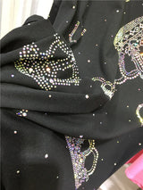 XL-4XL Plus Size T-shirts for Women Crown Rhinestone Luxury Loose Summer Short Sleeve Tops Womens Clothing Занзеа Женская Одежда