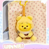 Original Winnie The Pooh Naughty Party Vinyl Face Doll Blind Box Cute Puffy Figurine Collectible Toy Kawaii Girl Birthday Gift