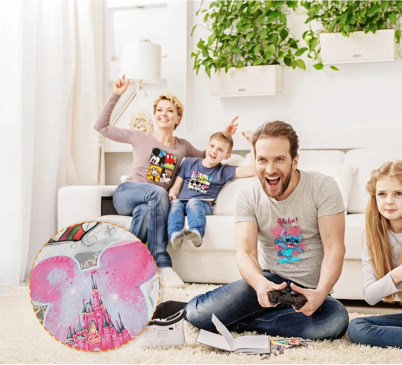 Children's Cartoon Winnie The Pooh Cute Winnie And His Friend Image Ironing Patches Transfer On The Clothes Garment Accessory