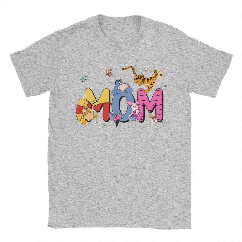 Men Women winnie the pooh Shirt Pure Cotton New Arrival Tee Shirts  Clothing Outfits