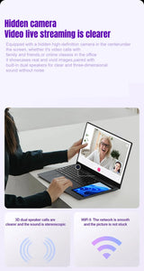 CRELANDER X15 Dual Screen Laptop 15.6" IPS+7" Touch Screen 16G DDR4 2TB SSD Intel N100 Processor Windows11 Notebook Computer