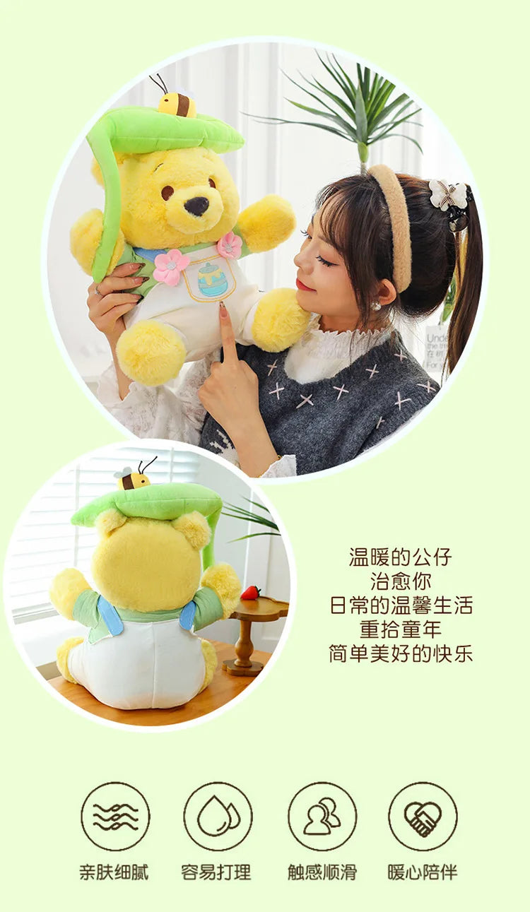 30/35cm Winnie Pooh Doll Cute Large Plush Toy Hug Bear Cloth Stuffed Animal Doll Girlfriend Birthday Gift