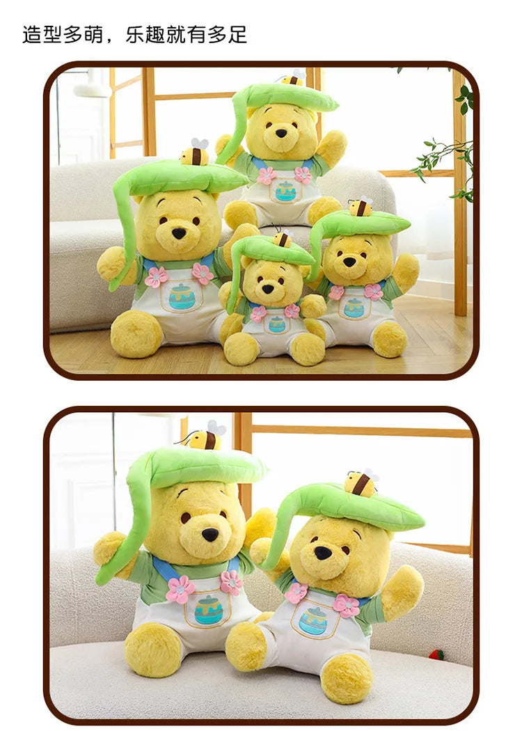 30/35cm Winnie Pooh Doll Cute Large Plush Toy Hug Bear Cloth Stuffed Animal Doll Girlfriend Birthday Gift