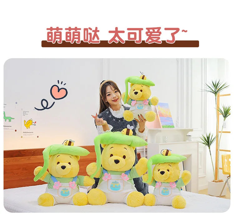 30/35cm Winnie Pooh Doll Cute Large Plush Toy Hug Bear Cloth Stuffed Animal Doll Girlfriend Birthday Gift