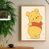 1pc Winnie the Pooh Poster Poster Art Print Bar Living Room Furniture Decor