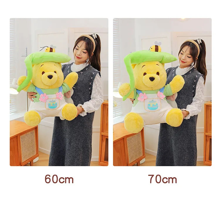 30/35cm Winnie Pooh Doll Cute Large Plush Toy Hug Bear Cloth Stuffed Animal Doll Girlfriend Birthday Gift