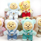 New Cartoon Winnie The Pooh Bear Vinyl Face Plush Toy Bag Charm Blind Box Soft Stuffed Doll Trendy Winnie The Pooh Gift