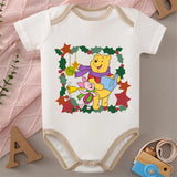 Winnie the Pooh MINISO 100% Cotton Jumpsuit Baby Cloths Onesie Bodysuit for 0 To 12 Months Newborn Best Cute Gift for Baby