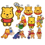 Cartoon Cute Bear Winnie the Pooh Patch For DIY Sew on Child Clothe Ironing Patches Jeans Embroidered Applique Wholesale