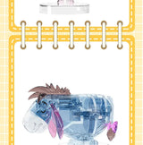 Disney Winnie the Pooh Crystal Building Blocks Winnie the Pooh Bear Table Decoration Adult Toys Children Gifts