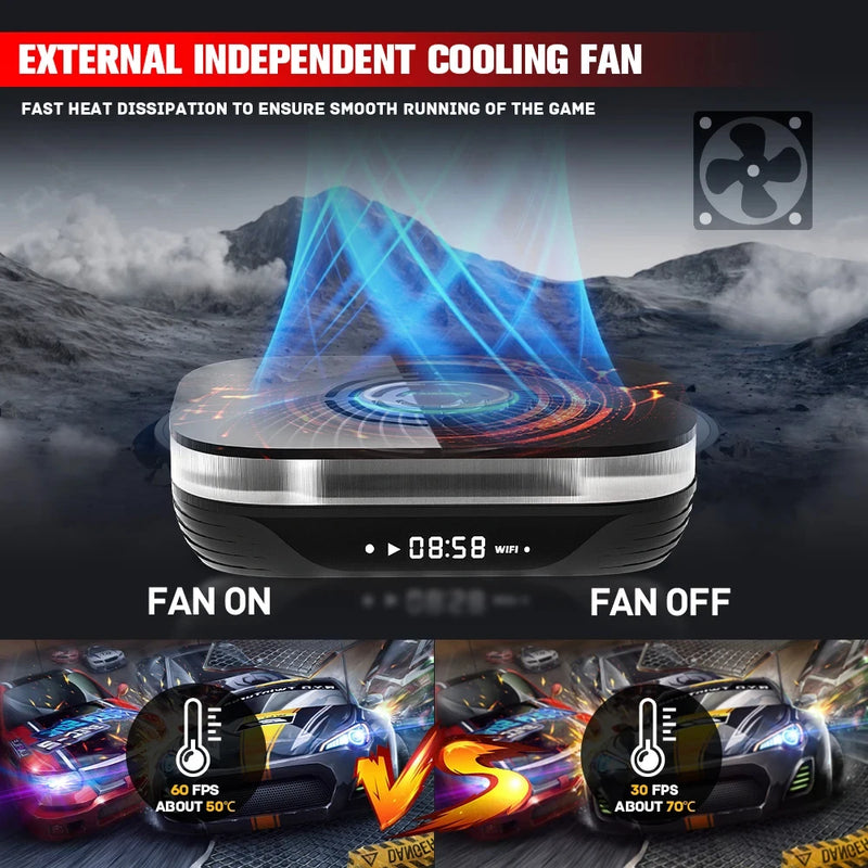 Super Console X4 Plus Retro Game Console For PSP/PS1/N64/Sega Saturn/DC 114000+ Games4K/8K HD TV Box Video Game Player Dual Wifi