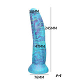 Silicone Realistic Dildo Luminous Monster Dildo Deep Anal Plug Explore Prostate Massage Anal Dildo Butt Plug Anal Toys Sexshop