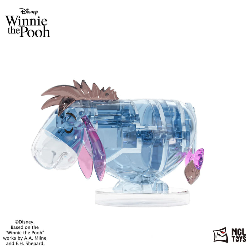 Disney Winnie the Pooh Crystal Building Blocks Winnie the Pooh Bear Table Decoration Adult Toys Children Gifts