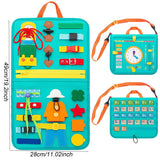 Montessori Toys Busy Board Sensory Activity Developing Board for Motor Skills,Learning Board for Toddlers  Christmas Gift