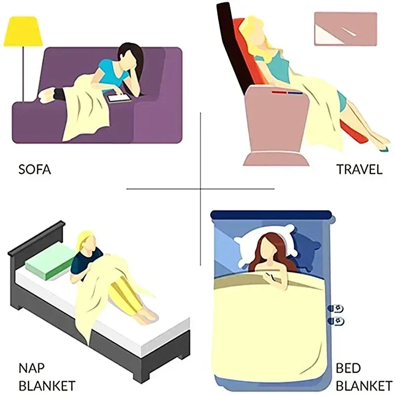 Customized Name Personalized Blanket Winnie The Pooh Printed Blanket Soft and Comfortable Home Travel Adult and Warm Blanket