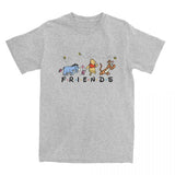 Classic Winnie The Pooh And Friends T Shirt Hip Hop T Shirts Streetwear Tshirt Summer 100 Cotton Breathable 4XL 5XL 6XL Clothes