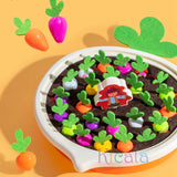 Baby Montessori Toys For Toddler Toys Educational Colorful Shape Toy Pull Carrot Set Counting Discouvery Toys For Kids Learning