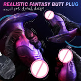 Huge Monster Dildo Squirting Fantasy Dildo Dragon Horse Dog Dildo Knotted Ejaculating Toy Big Anal Silicone Adult Toys for Women