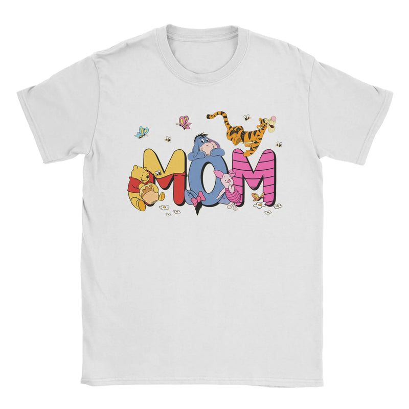 Men Women winnie the pooh Shirt Pure Cotton New Arrival Tee Shirts  Clothing Outfits