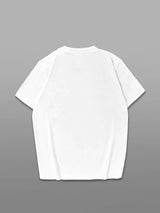 Cartoon cow Plus size women's round neck short sleeve T-shirt with elastic half sleeves and trendy prints