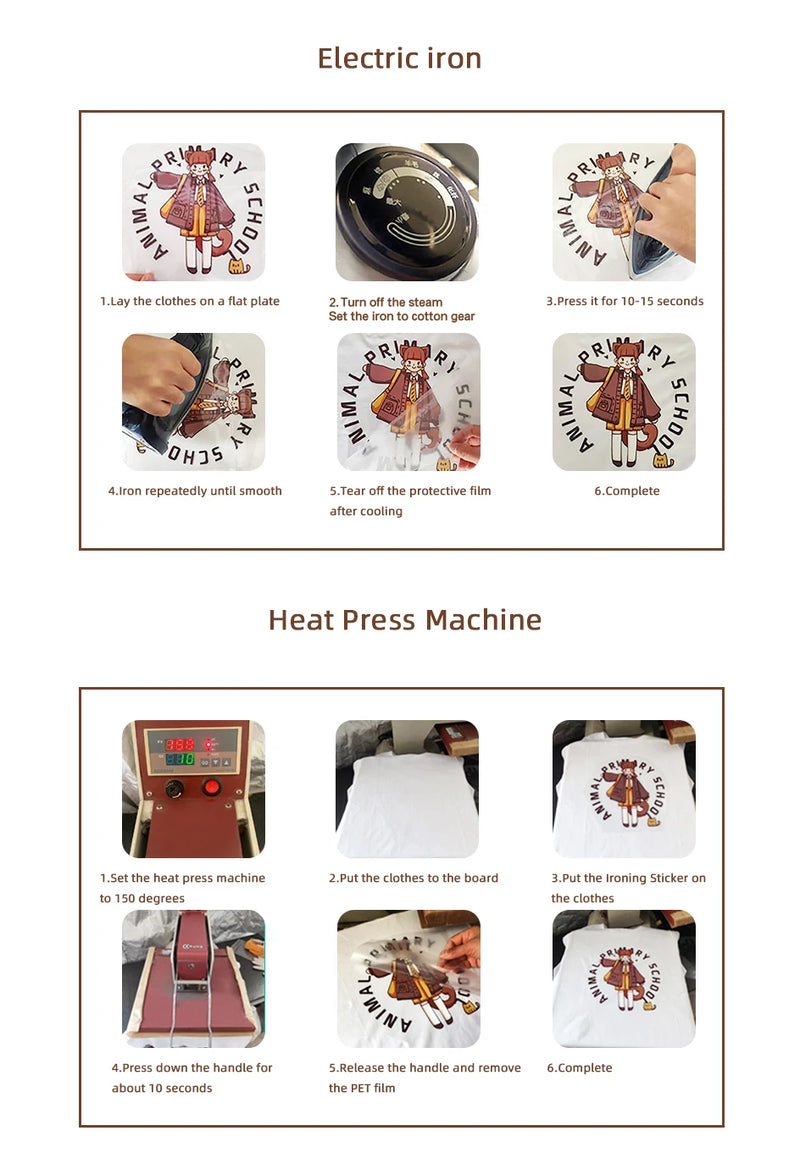 Children's Cartoon Winnie The Pooh Cute Winnie And His Friend Image Ironing Patches Transfer On The Clothes Garment Accessory