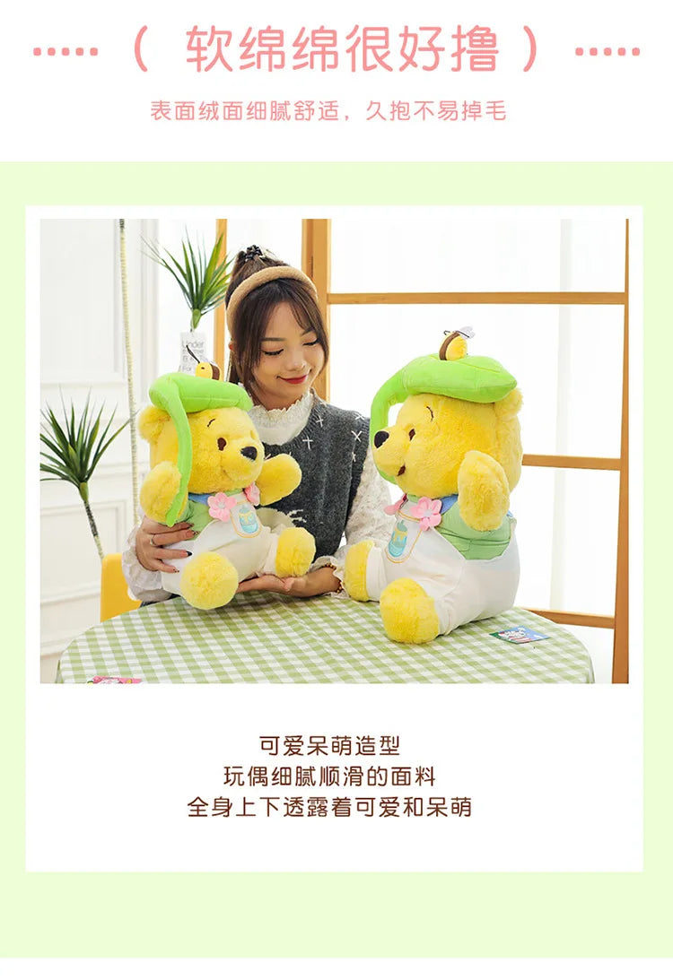 30/35cm Winnie Pooh Doll Cute Large Plush Toy Hug Bear Cloth Stuffed Animal Doll Girlfriend Birthday Gift