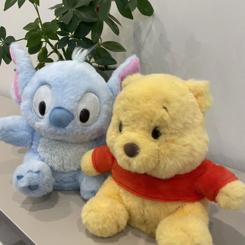 Winnie The Pooh Stitch Plush Toy Interactive Clapping Dancing Bear Cute Animated Stuffed Animal Gift for Kids