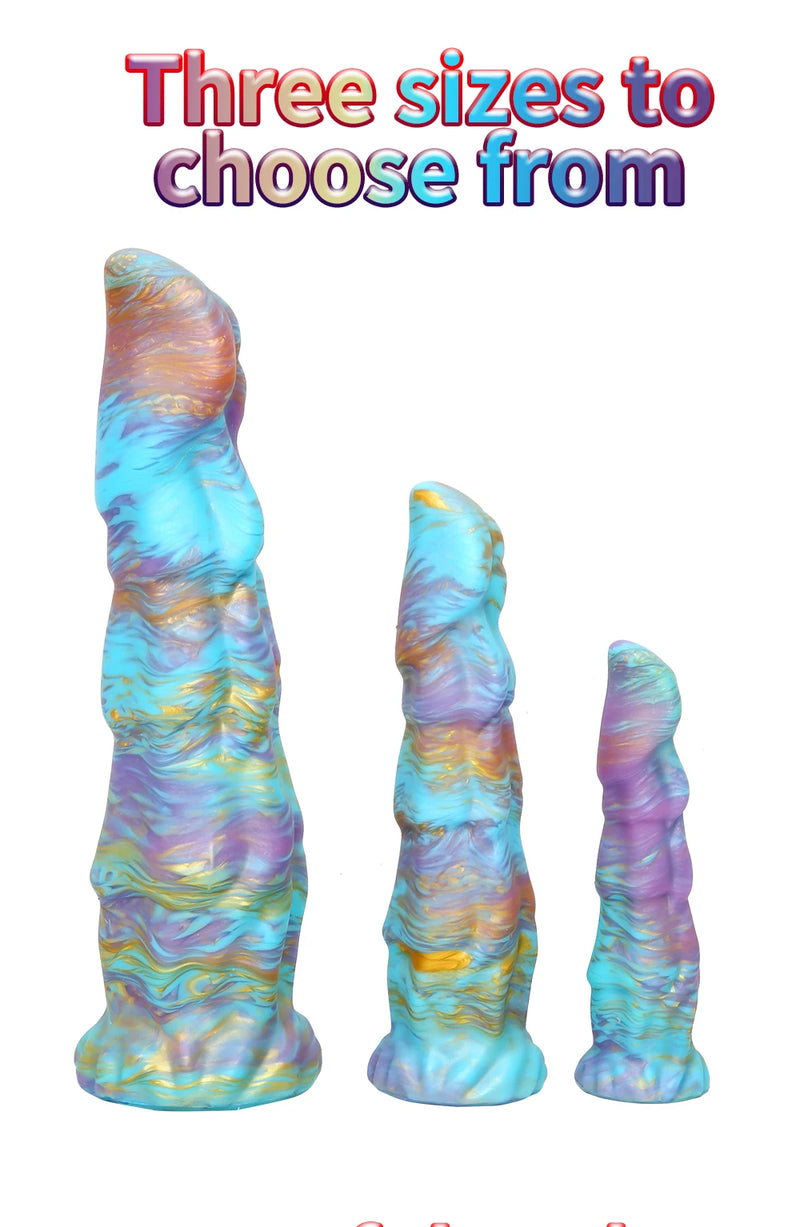 Silicone Realistic Dildo Luminous Monster Dildo Deep Anal Plug Explore Prostate Massage Anal Dildo Butt Plug Anal Toys Sexshop