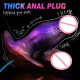 Huge Monster Dildo Squirting Fantasy Dildo Dragon Horse Dog Dildo Knotted Ejaculating Toy Big Anal Silicone Adult Toys for Women