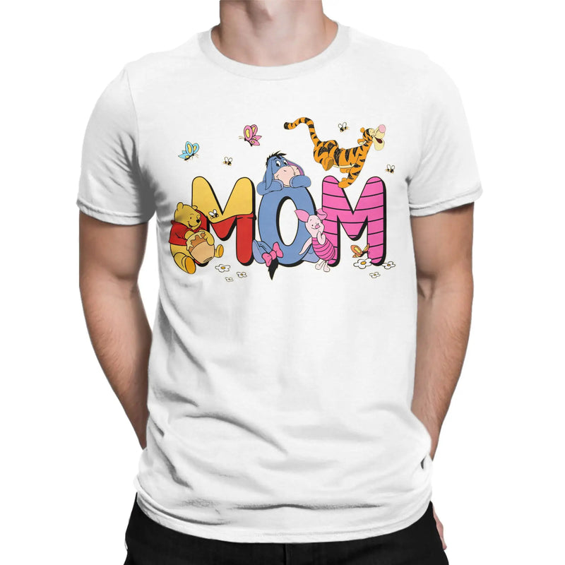 Men Women winnie the pooh Shirt Pure Cotton New Arrival Tee Shirts  Clothing Outfits
