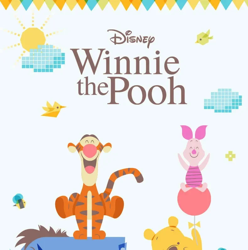 Disney Winnie the Pooh Crystal Building Blocks Winnie the Pooh Bear Table Decoration Adult Toys Children Gifts