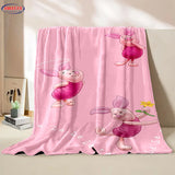 3D Winnie the Pooh Piglet  Cartoon Flannel Blanket for Bed Bedroom Sofa Picnic,Throw Blanket for Cover Outdoor Leisure Nap Gifts