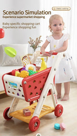 Children's toys, playing house, kitchen toys, boys' and girls' shopping toys, baby and toddler shopping toy sets