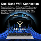 Portable Laptop 15.6inch Intel Celeron N5095 16GB RAM 1TB SSD DDR4 Windows 11 Pro Camera Fingerprint Backlit Keypad Computer PC