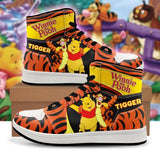 Shoes Winnie The Pooh 3D Print Sneakers Anime Cartoon Basketball Sports Casual Men's Shoes The Nightmare Before Christmas