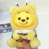 Winnie The Pooh Naughty Party Blind Box Desktop Collectible Plush Pendant Mystery Doll Toy for Girls Birthday Decoration Gift