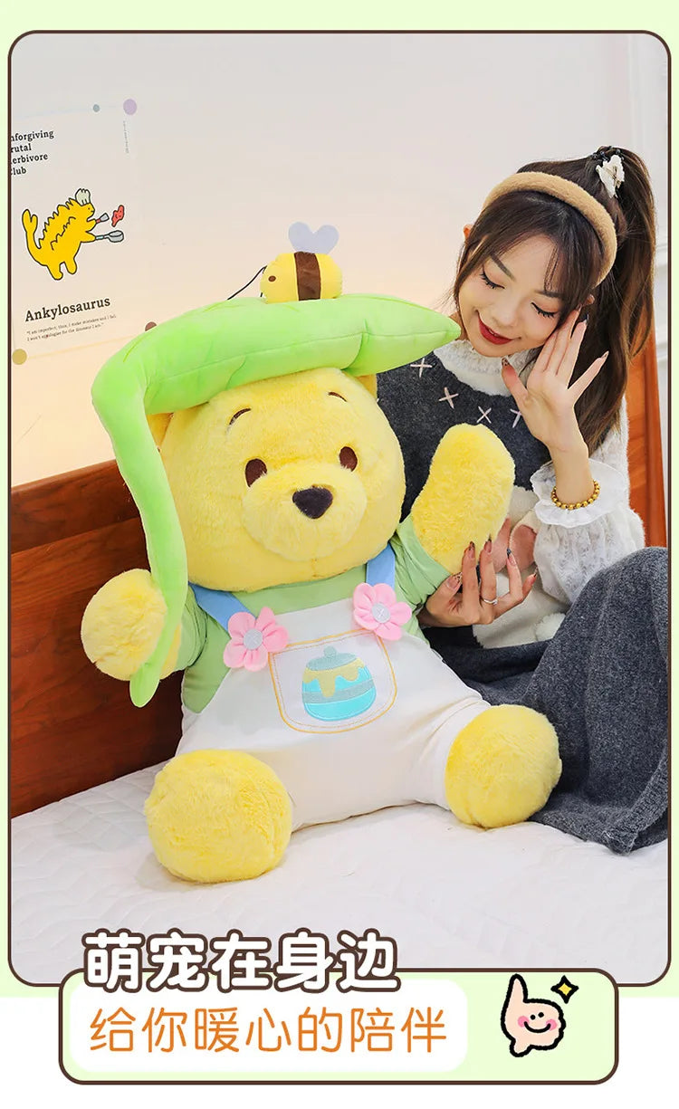 30/35cm Winnie Pooh Doll Cute Large Plush Toy Hug Bear Cloth Stuffed Animal Doll Girlfriend Birthday Gift