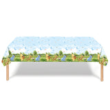 Winnie the Pooh Party Tablecloth Kids Birthday Supplies Winnie the Pooh  Decorations Tablecover for Boys Girls Baby Shower
