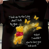 Winnie The Pooh Cartoon Boy Girl Summer T-Shirt Family Parent-Child Clothing Casual Comfortable Oversized Short Sleeve Men Women