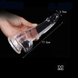 Crystal Simulation Dildo 4size Realistic Dildo For Woman Big Penis Dildo Can Strapon Suction Cup Dildo Transparent Dick Buttplug