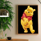 1pc Winnie the Pooh Poster Poster Art Print Bar Living Room Furniture Decor