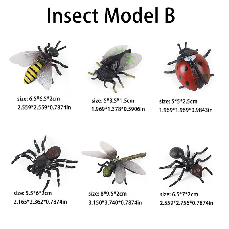 Children'S Simulation Insect Models, Animal Toys, Bees, Butterflies, Grasshoppers, And Other Children'S Toys,